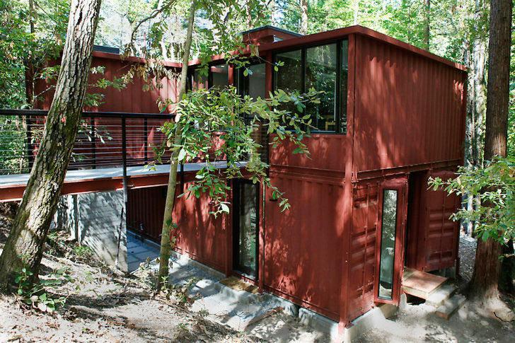 container house in california