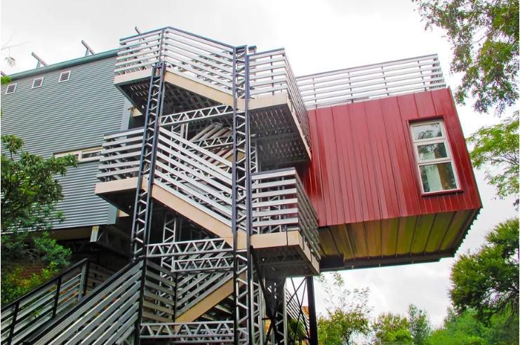 shipping container house in south africa