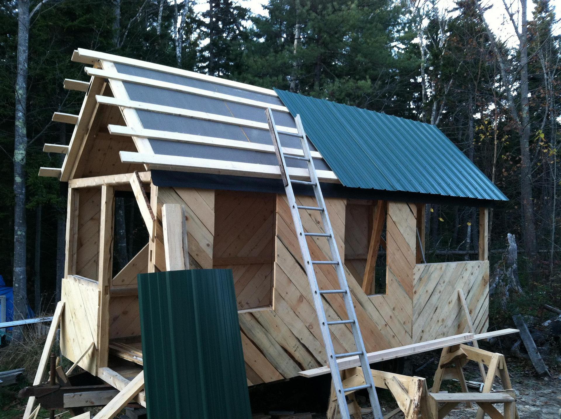 tiny house construction