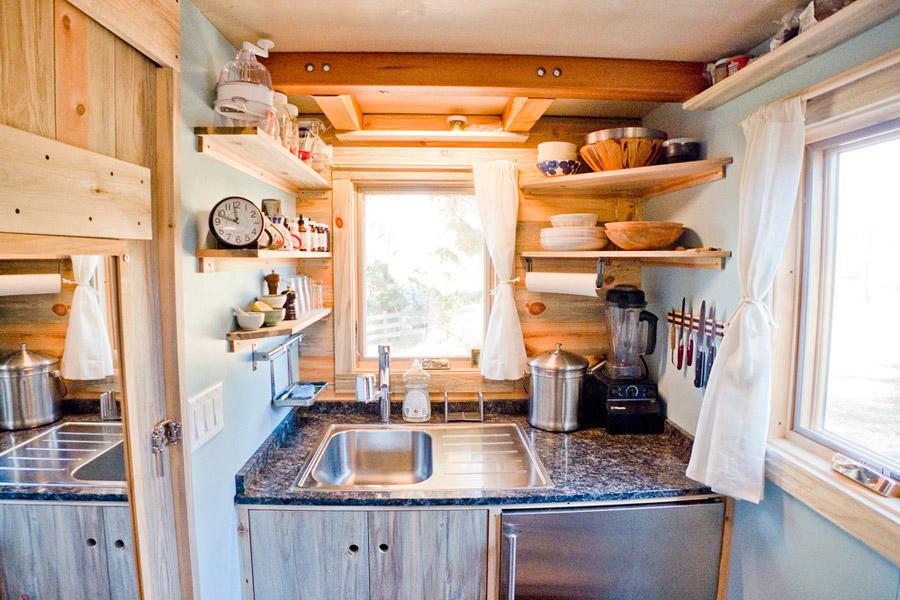 tiny house kitchen