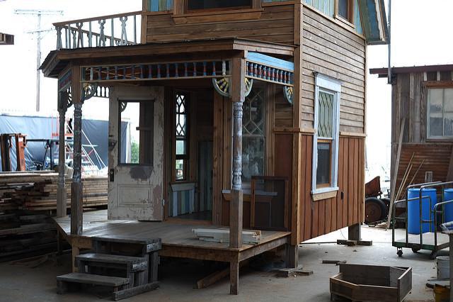 tiny house on piers foundation