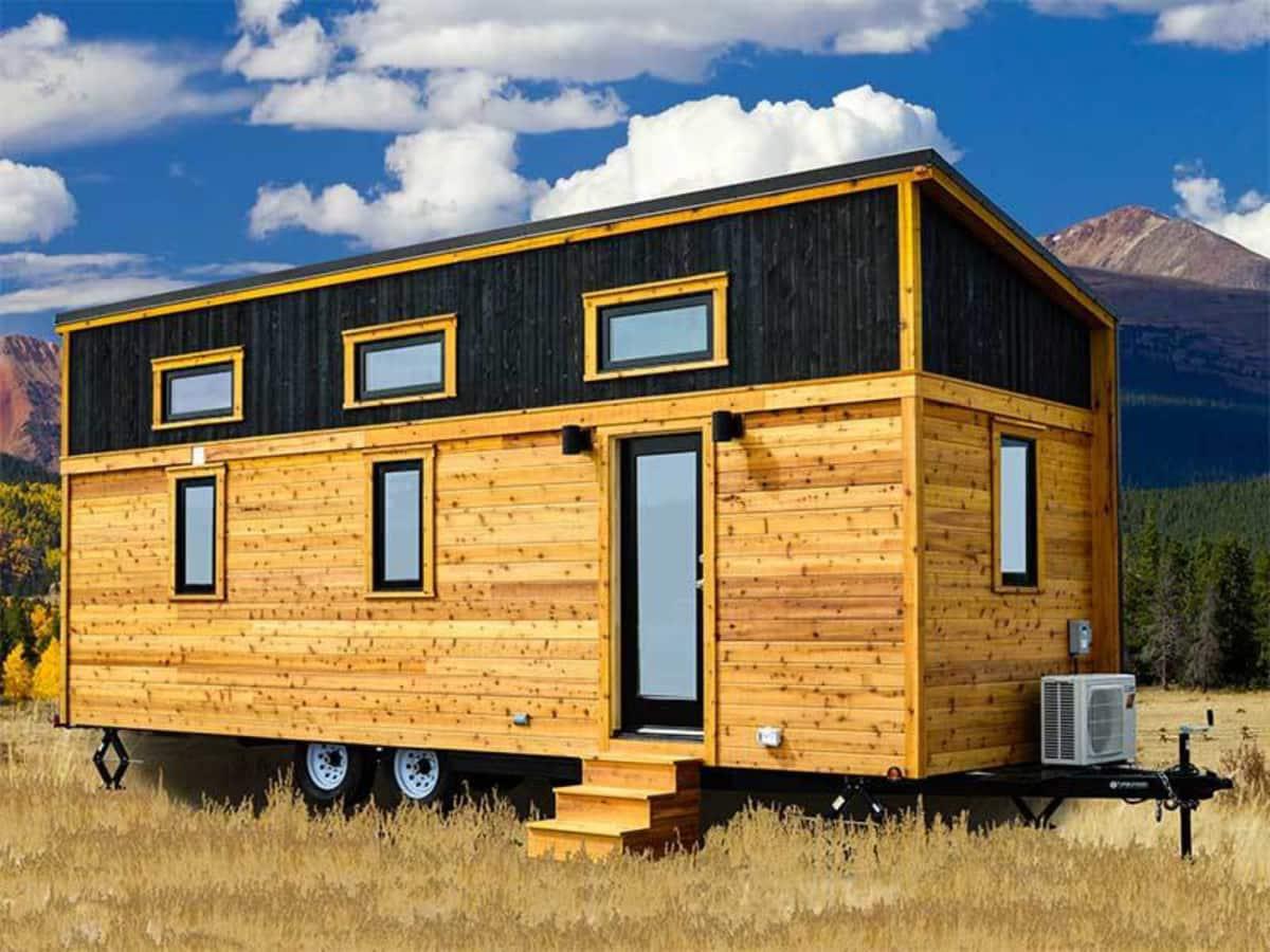 26 Tumbleweed Tiny House with Shed Style Roof