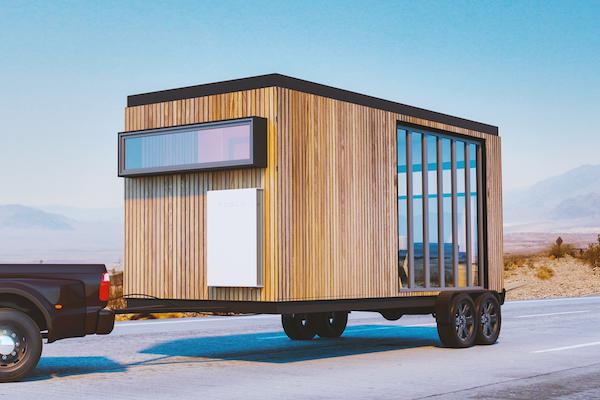 Not A Tent-Trailer, But A House